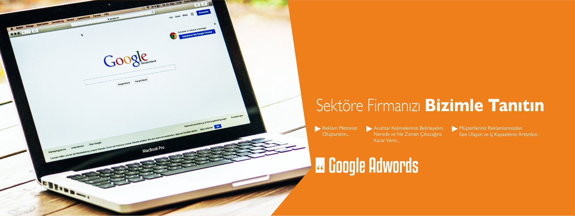 Google Adwords ile öne çıkın